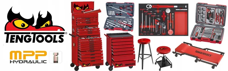Momentsleutel 3/4" 140-700 Nm met Hoekverstelling & Certificaat von Teng Tools – Produktbild