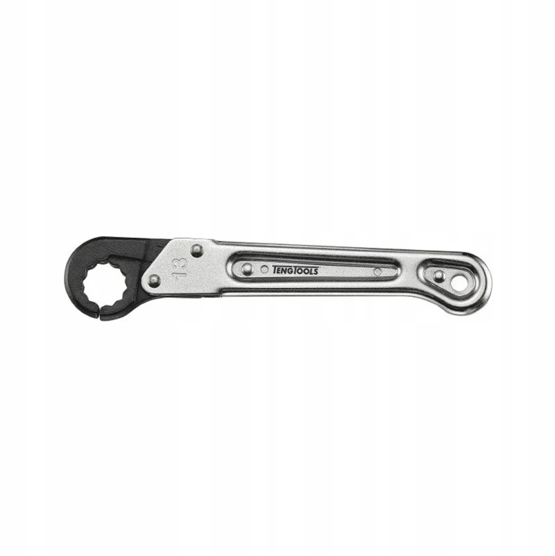 Ringsleutel met ratel 17mm voor leidingen en slangen by Teng Tools – product image