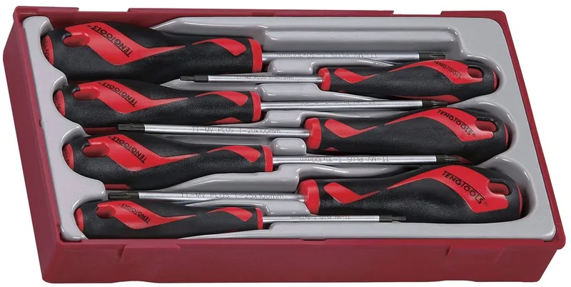 Schroevendraaierset TX--Tpx TT1 tray 7 delig Teng Tools TT917TXN by Teng Tools, Neutraal – product image