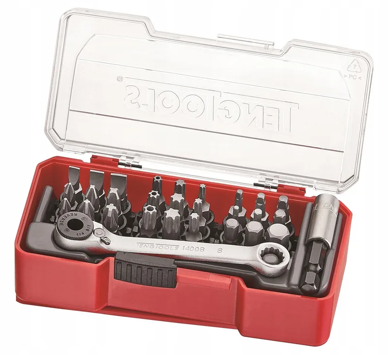 TJ1429 Bitset met Ratel 29 Delig von Teng Tools – Produktbild