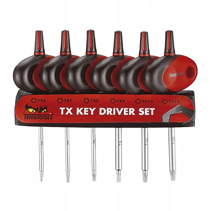 Torx Schroevendraaierset 95mm - 6 Delig von Teng Tools – Produktbild