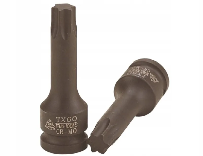 TX15 machine bit met 1/2" aandrijving van Teng Tools – productafbeelding
