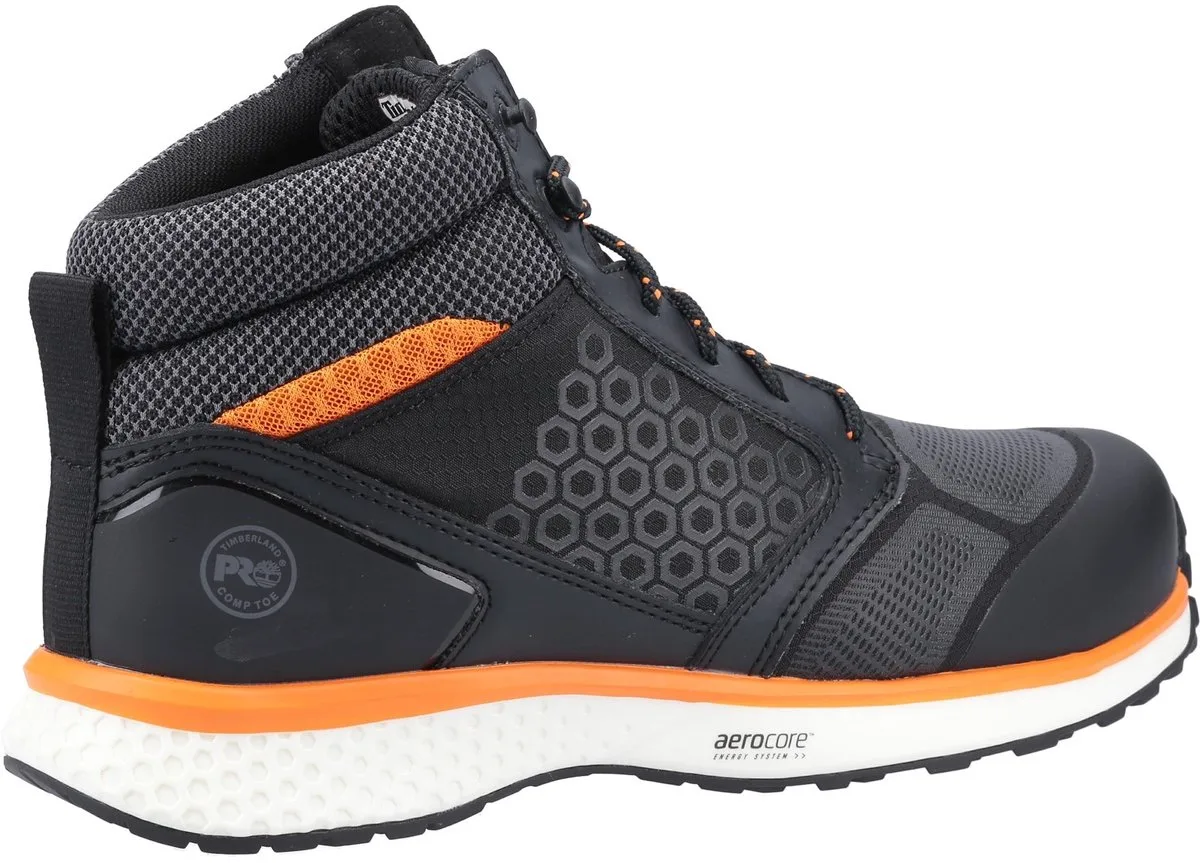 Reaxion mid black/orange EU41 US8 UK7 by Timberland PRO, Black, Orange – product image