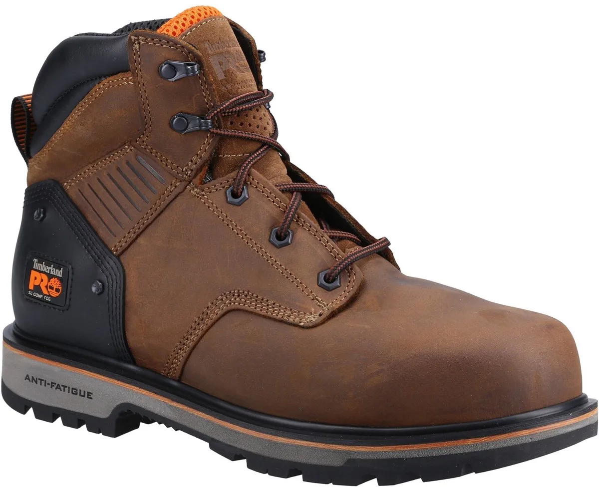 Timberland 6 In Ballast CT FP S1 bruin EU41 US8 UK7 von Timberland PRO, Braun, Schwarz – Produktbild