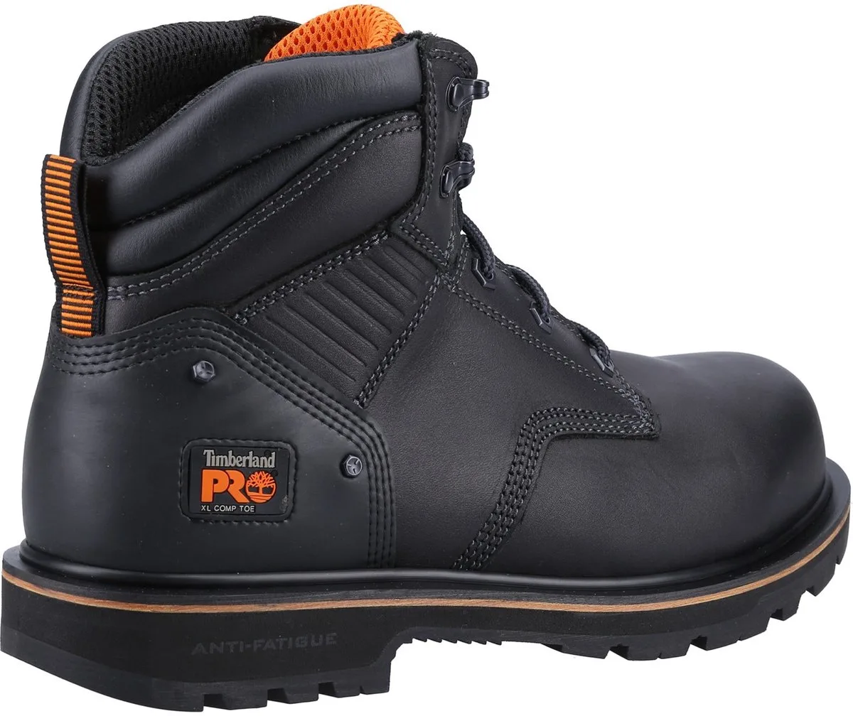 Timberland 6 In Ballast CT FP S1 EU41 US8 UK7 fra Timberland PRO, Sort – produktbillede