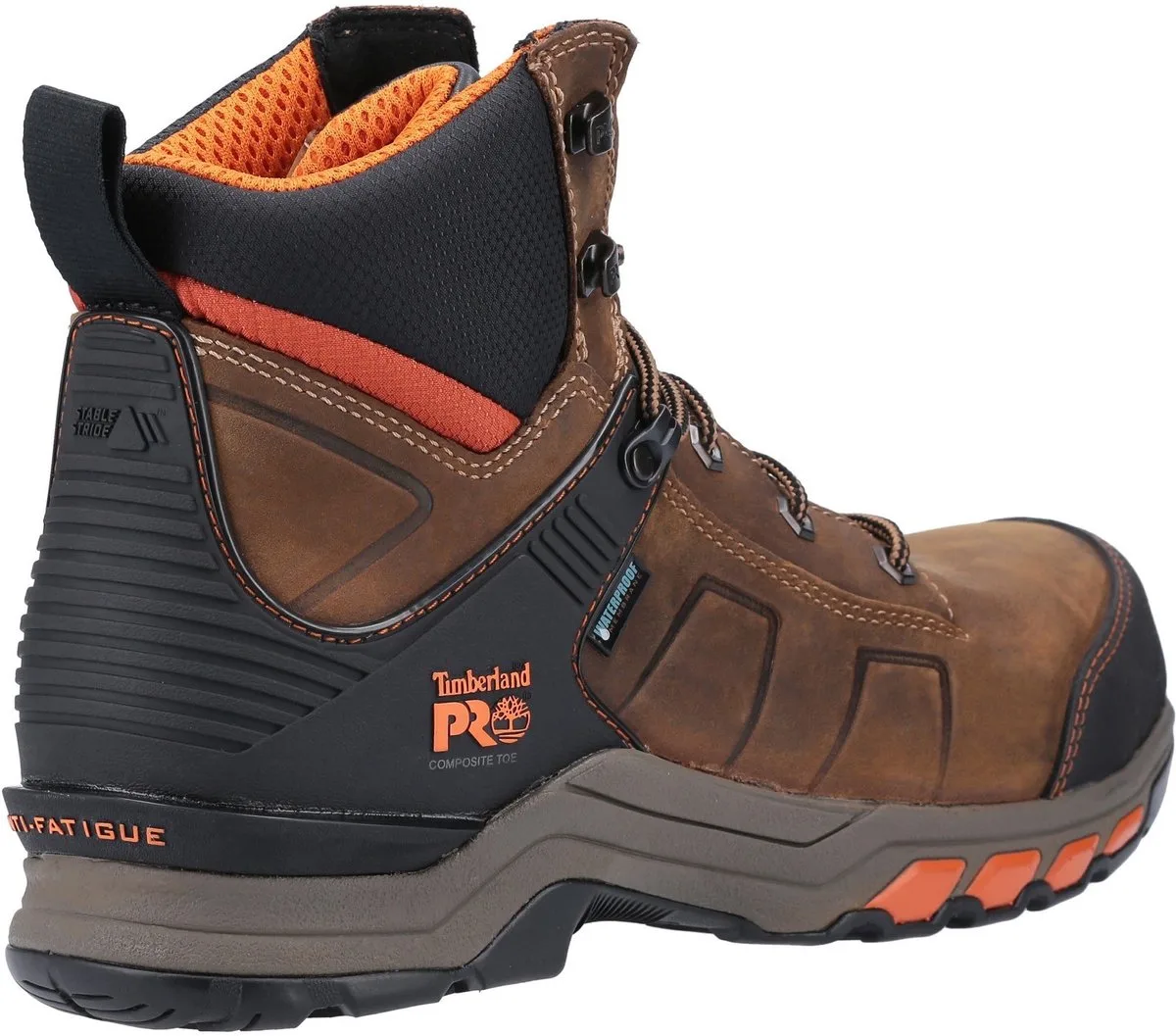 Timberland Hypercharge leer S3 EU42 US9 UK8 von Timberland PRO, Braun, Orange – Produktbild