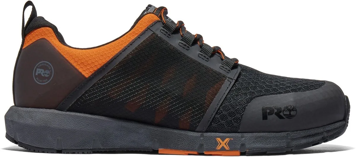 Timberland Radius AL FP S1 EU40 US7,5 UK6,5 de Timberland PRO, Noir, Orange – image du produit