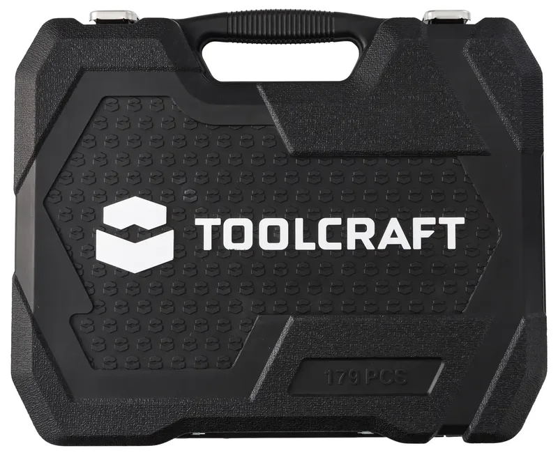 Bit- und Steckschlüssel-Set 1/2, 1/4, 3/8 179teilig TO-10674594 de Toolcraft – image du produit 2 sur 2