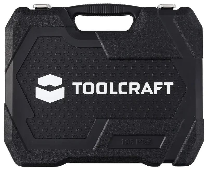 Bit- und Steckschlüssel-Set 1/2, 1/4, 3/8 196teilig TO-10674597 de Toolcraft – image du produit 2 sur 2
