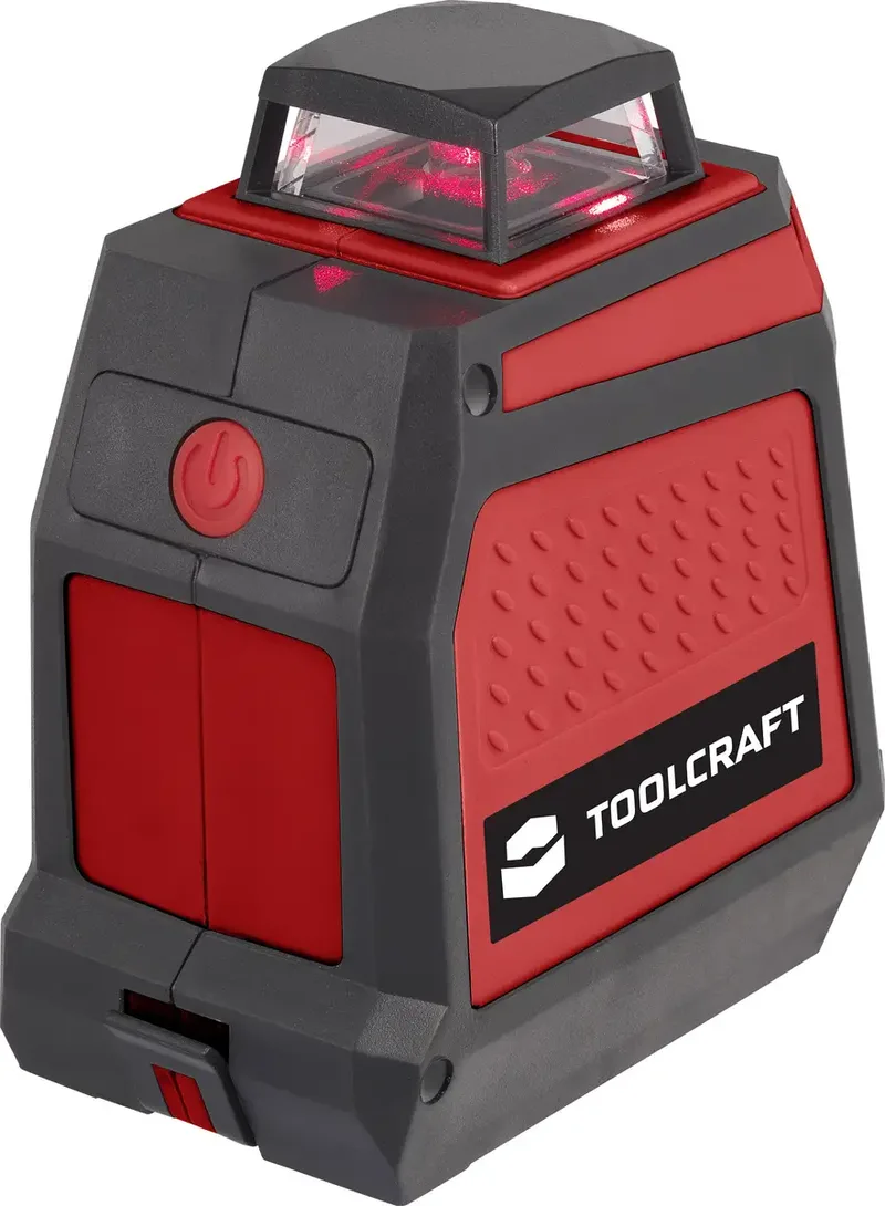 CL18-360 Kruislijnlaser Zelfnivellerend, Incl. tas, Incl. 360° laser Reikwijdte (max.): 18 m de Toolcraft – image du produit 3 sur 3