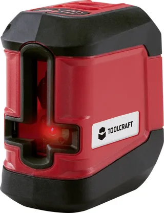 CL8 Kruislijnlaser Incl. statief, Zelfnivellerend Reikwijdte (max.): 8 m von Toolcraft – Produktbild 2 von 2