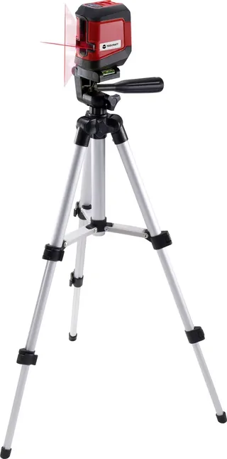 CL8 Kruislijnlaser Incl. statief, Zelfnivellerend Reikwijdte (max.): 8 m von Toolcraft – Produktbild 1 von 2