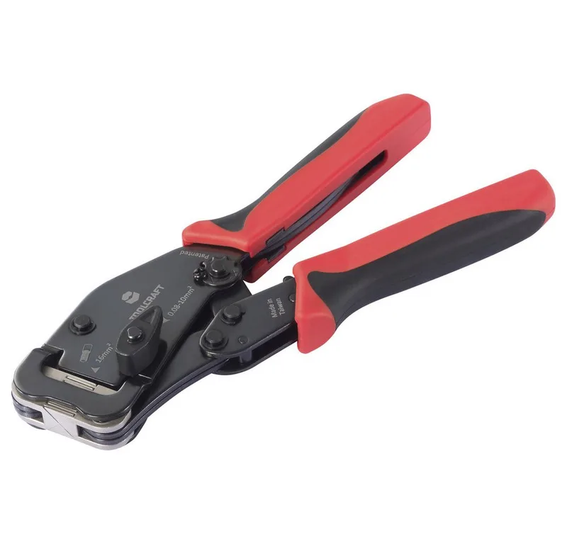 Crimpzange TOOLCRAFT TO-10191291 Crimpzange Aderendhülsen 0.08 bis 16 mm² de Toolcraft – image du produit
