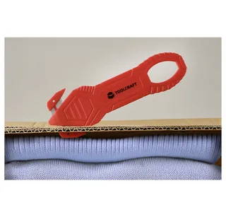 Cuttermesser TOOLCRAFT TO-10284090 Sicherheits-Kartonmesser 10 St. by Toolcraft – product image 4 of 5