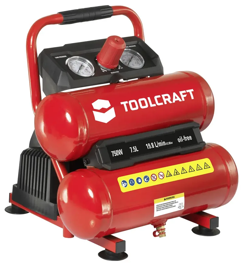Druckluft-Kompressor 7.5 l 8 bar by Toolcraft – product image 3 of 3