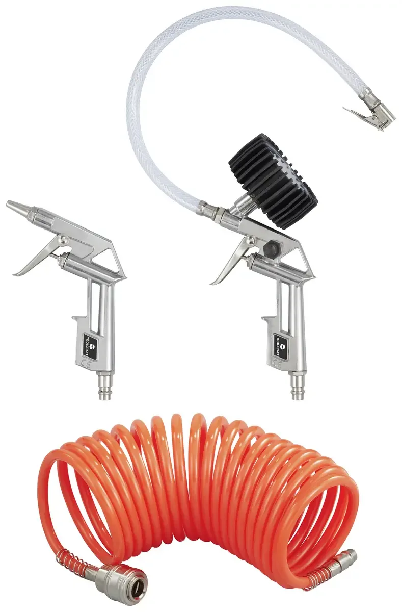 Druckluft-Werkzeugset 12 bar van Toolcraft – productafbeelding