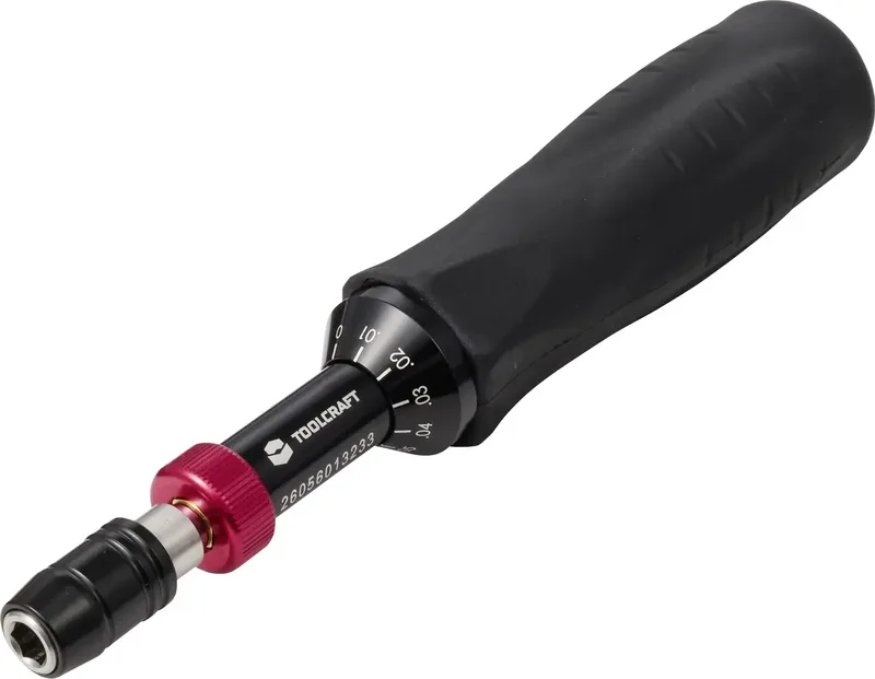 pour électricien, pour latelier Tournevis dynamométrique 0.2 - 1.2 Nm DIN 6789 de Toolcraft – image du produit 1 sur 2