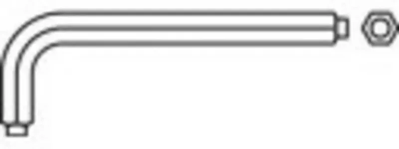 Haakse schroevendraaier 3 mm van Toolcraft – productafbeelding