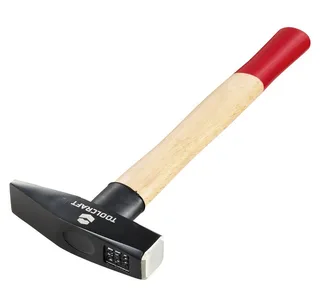 Hammer TOOLCRAFT TO-8597559 Schlosserhammer 500 g 322 mm DIN 1041 1 St. de Toolcraft – image du produit 1 sur 4