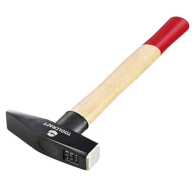Hammer TOOLCRAFT TO-8597559 Schlosserhammer 500 g 322 mm DIN 1041 1 St. de Toolcraft – image du produit 1 sur 4