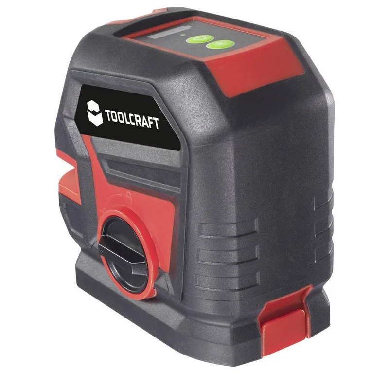 Kreuzlinienlaser grüner Laser, selbstnivellierend Reichweite (max.): 30 m van Toolcraft – productafbeelding 2 van 5