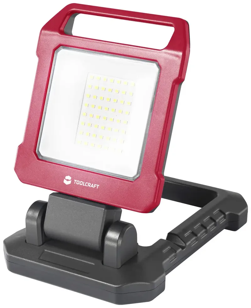 LED-Baustrahler 20 W (Schweizer Netzstecker) Naturweiß TO-7914468 von Toolcraft – Produktbild