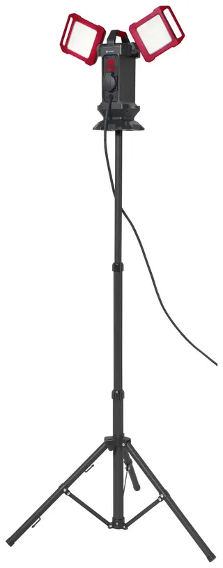 LED-bouwlamp Statieflengte (max.): 1500 mm 40 W Natuurwit by Toolcraft, Black, Red – product image 1 of 3