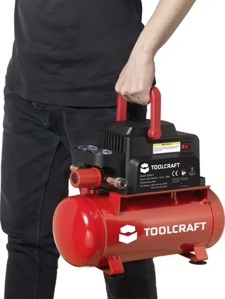 Pneumatische compressor 6 l 8 bar de Toolcraft – image du produit 2 sur 3