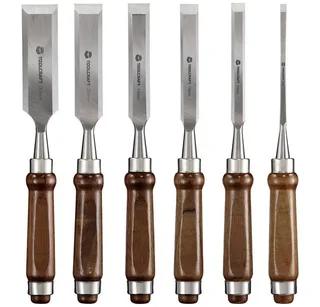 TO-7873785 Houtbeitels, 6-delige set van Toolcraft – productafbeelding 1 van 5