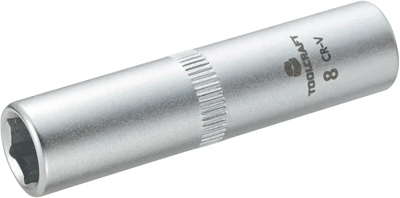 Steckschlüssel-Einsatz 6,3 mm (1/4) TOOLCRAFT 816097 Schlüsselweite 8 mm fra Toolcraft – produktbillede