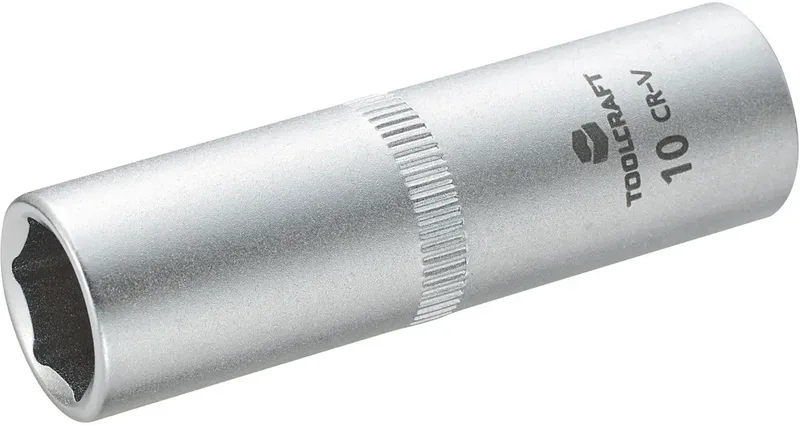 Steckschlüssel-Einsatz 6,3 mm (1/4) TOOLCRAFT 816099 Schlüsselweite 10 mm by Toolcraft – product image