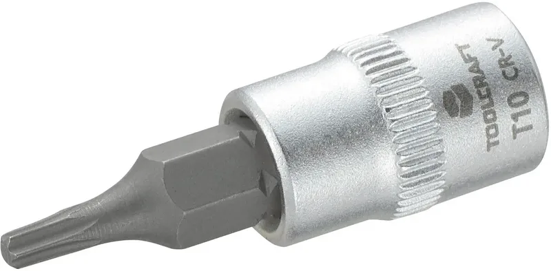 T10 816080 T-profiel Dopsleutel-bitinzet T 10 1/4 (6,3 mm) by Toolcraft – product image