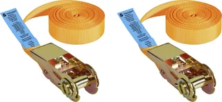 TO-10246098 Zugkraft LC Niederzurren (einzeln/direkt)=350 daN (L x B) 6 m x 25 mm Ratsche EN 12195-2 von Toolcraft – Produktbild 1 von 2
