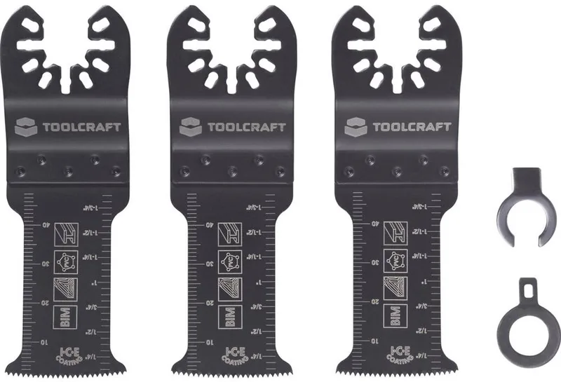 TO-10283178 Multitool toebehorenset Bimetaal 32.5 mm 3 stuk(s) by Toolcraft – product image
