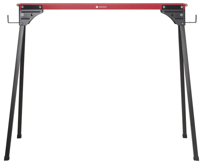 TO-10311633 Zaagbok Staal Opklapbaar 230 kg (b x d) 965 mm x 480 mm 3.9 kg 2 stuk(s) fra Toolcraft – produktbillede 3 af 3