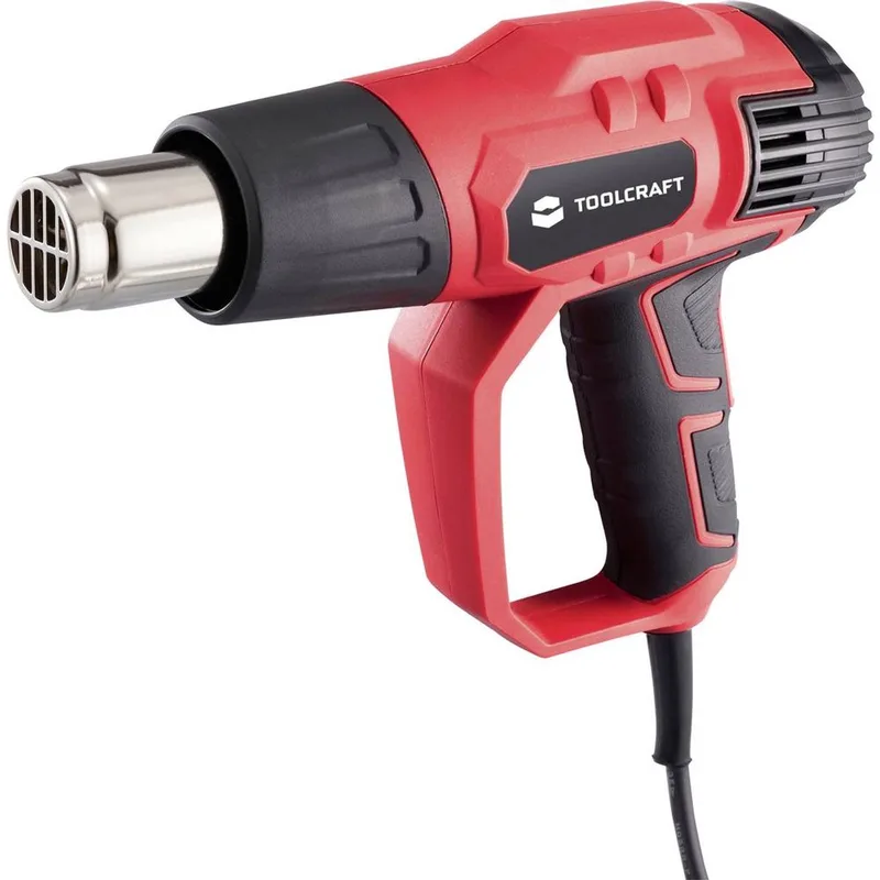 TO-10332099 Heteluchtpistool 2000 W Incl. accessoires de Toolcraft – image du produit