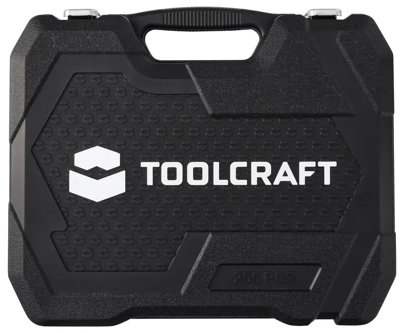 TO-10674603 Bit- en steeksleutelset 1/2, 1/4, 3/8 255-delig by Toolcraft, Kleurloos – product image 2 of 2
