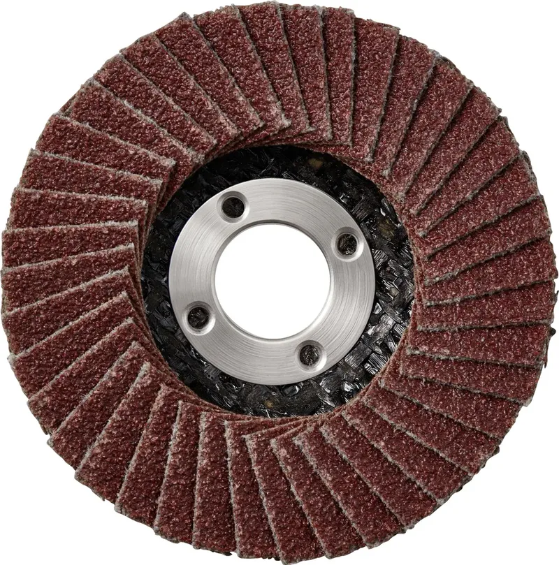 TO-11223348 Fächerschleifscheibe Durchmesser 50 mm Bohrungs-Ø 10 mm Körnung (num) 100 Holz, Kunststoff, Eisen, Stahl, Edelstahl, Buntmetall 1 St. von Toolcraft – Produktbild 1 von 2