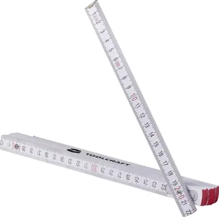 TO-11232147 Duimstok 2 m Beuken von Toolcraft – Produktbild 1 von 2