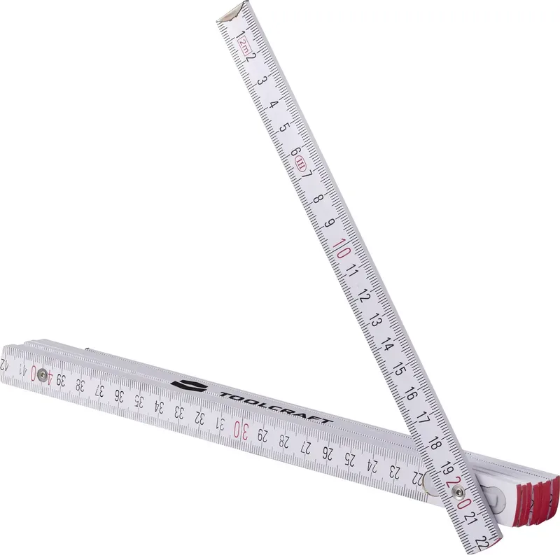 TO-11232147 Duimstok 2 m Beuken von Toolcraft – Produktbild 1 von 2