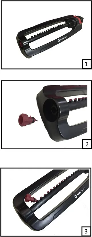 TO-4848702 Zwenksproeier 336 m² (max.) by Toolcraft – product image 2 of 2