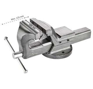 TO-5342445 Bankschroef TO-5342445 Bekbreedte: 100 mm Spanbreedte (max.): 125 mm de Toolcraft – image du produit 5 sur 5