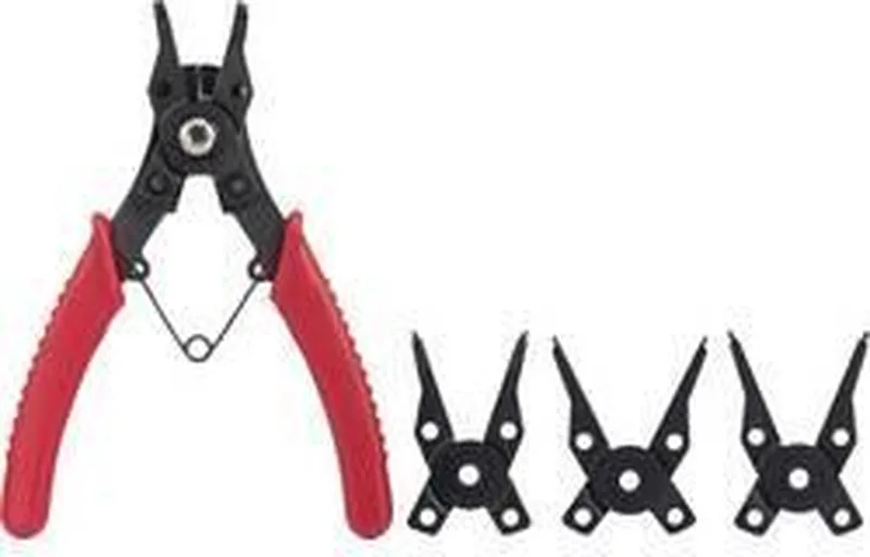 TO-6679764 Precisie-borgveertang Geschikt voor borgringen Binnen- en buitenringen 10-50 mm 10-50 mm Puntvorm von Toolcraft, Kleurloos – Produktbild