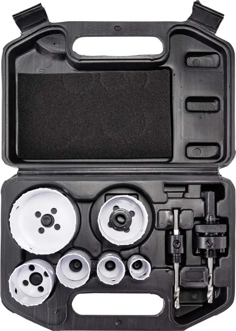 TO-6803625 Lochsägen-Set 6teilig 22 mm, 29 mm, 35 mm, 44 mm, 51 mm, 68 mm 1 Set de Toolcraft – image du produit