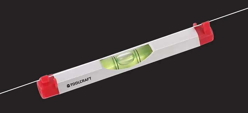 TO-7084002 Schnur-Wasserwaage 100 mm 1 mm/m by Toolcraft – product image 2 of 2