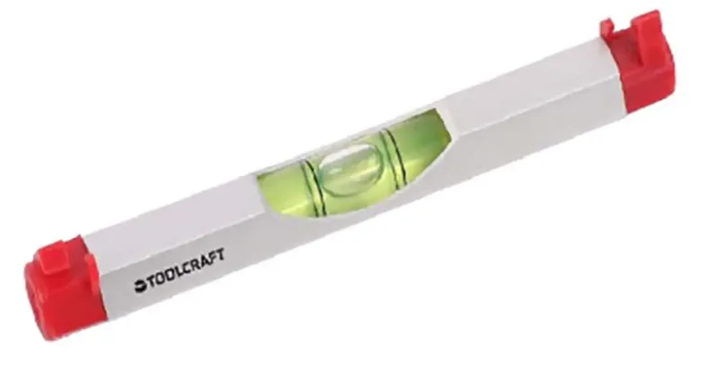 TO-7084002 Schnur-Wasserwaage 100 mm 1 mm/m by Toolcraft – product image 1 of 2