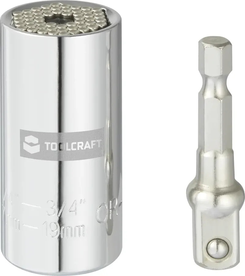 TO-7273935 Dopsleutel-bitinzet 1/4 (6,3 mm), 3/4 by Toolcraft – product image 1 of 3