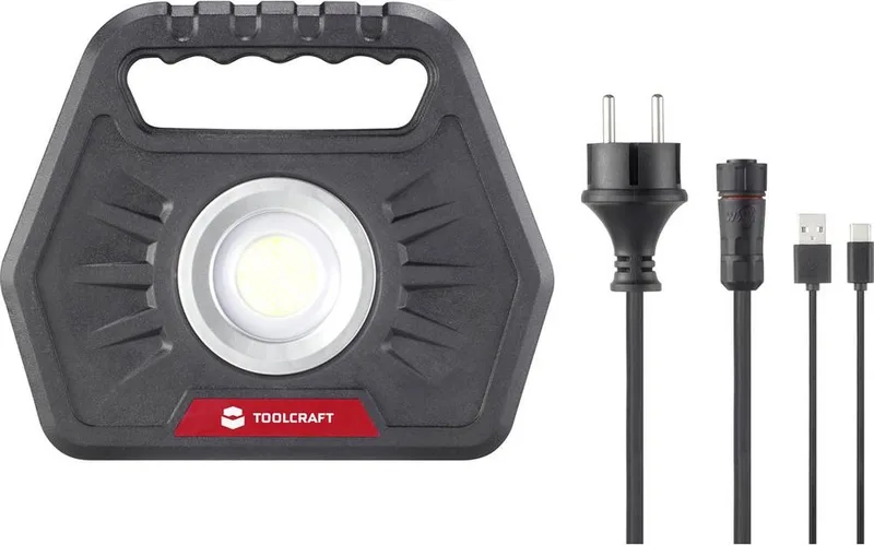 TO-7338678 Werklamp SMD LED 3500 lm by Toolcraft, Black – product image