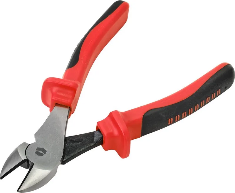 TO-7339077 Kracht-zijkniptang Werkplaats Met facet 180 mm van Toolcraft, Kleurloos – productafbeelding