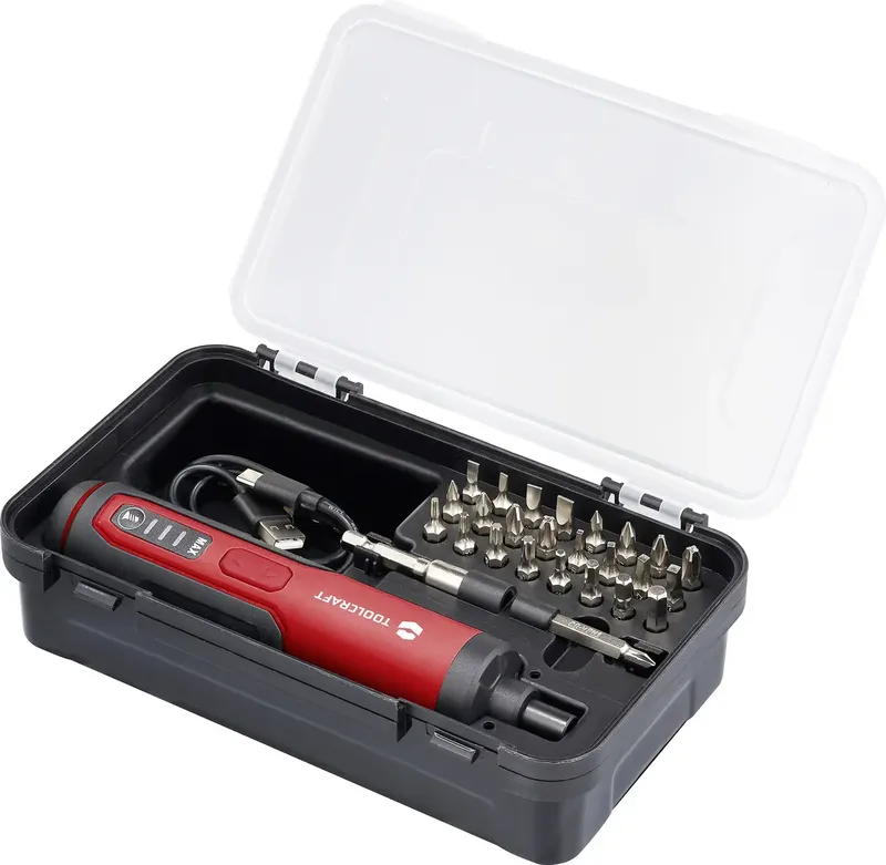 TO-9616470 Akku-Stabschrauber 3.6 V 1500 mAh Li-Ion inkl. Koffer von Toolcraft – Produktbild 1 von 3